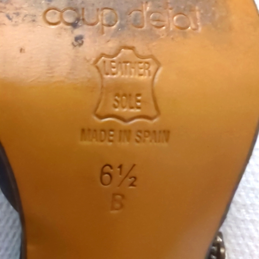 Coup d'etat satin black mules - Picture 6 of 6